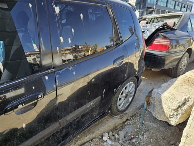 Honda Jazz çıkma sol arka kapı siyah