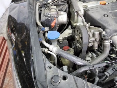 Honda Accord cam su bidonu